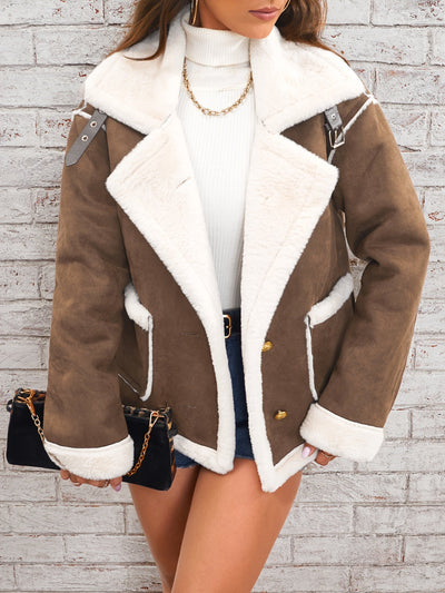 Mondeparis Veste en Peluche