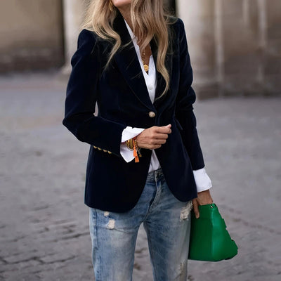 Claire - Blazer en velours