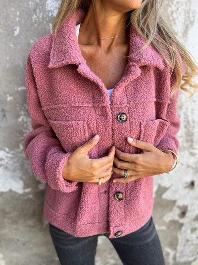 Anais - Manteau en laine d’agneau