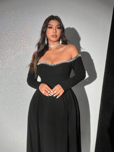 Belle - Robe Élégante Perles