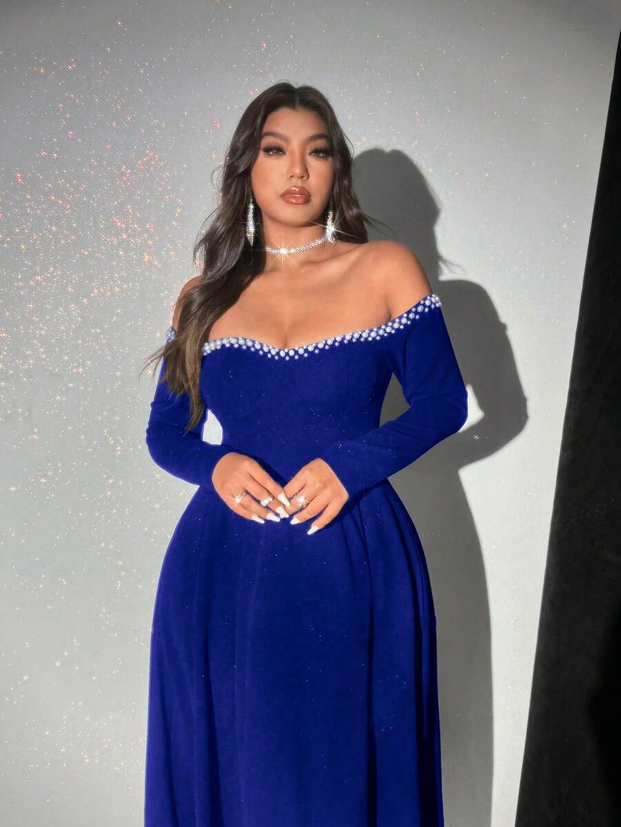 Belle - Robe Élégante Perles