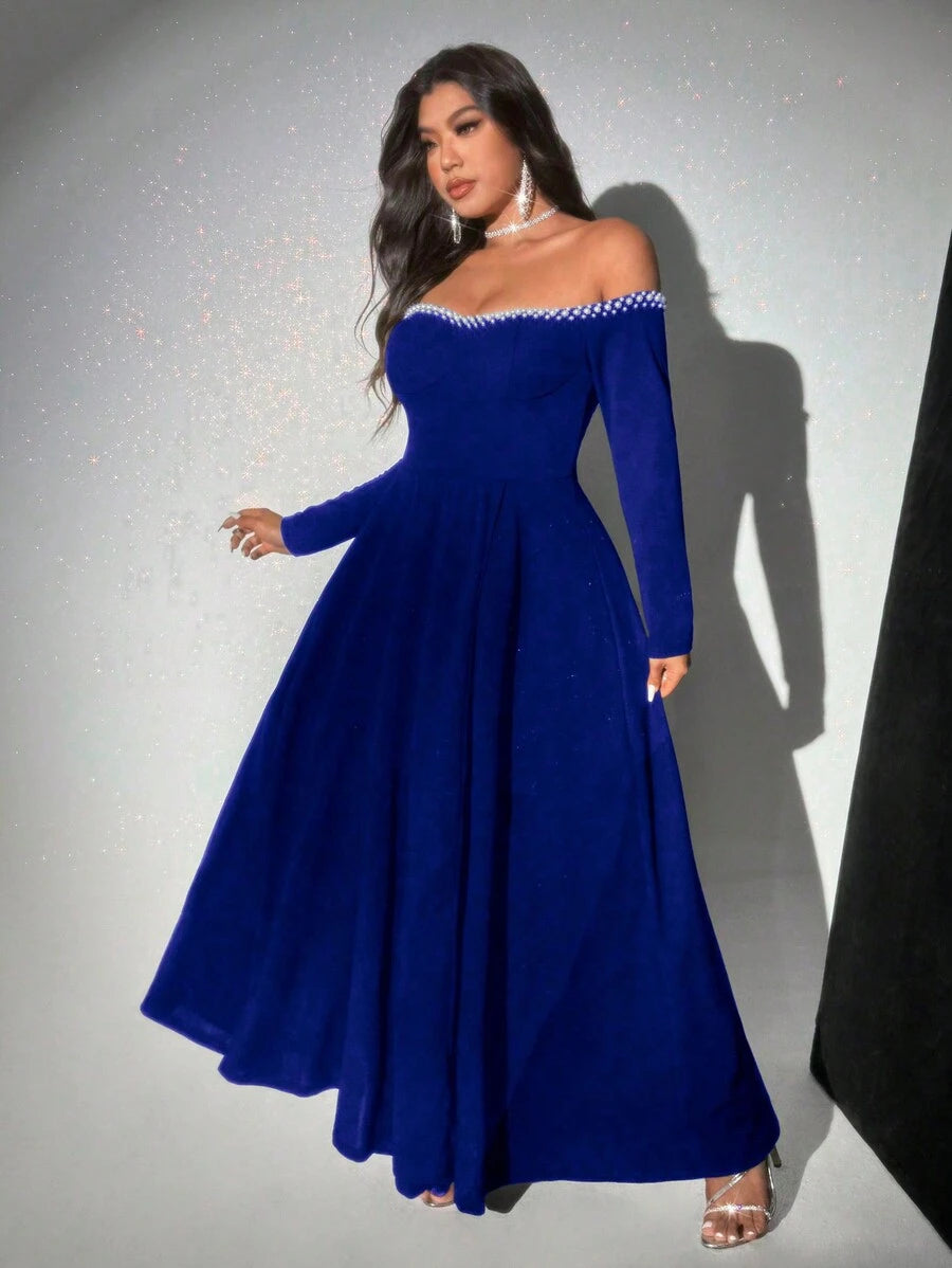 Belle - Robe Élégante Perles