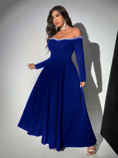 Belle - Robe Élégante Perles
