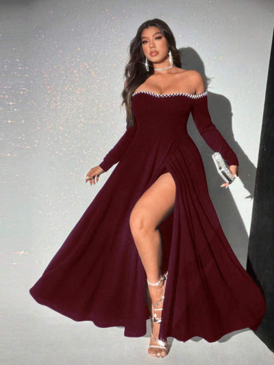 Belle - Robe Élégante Perles