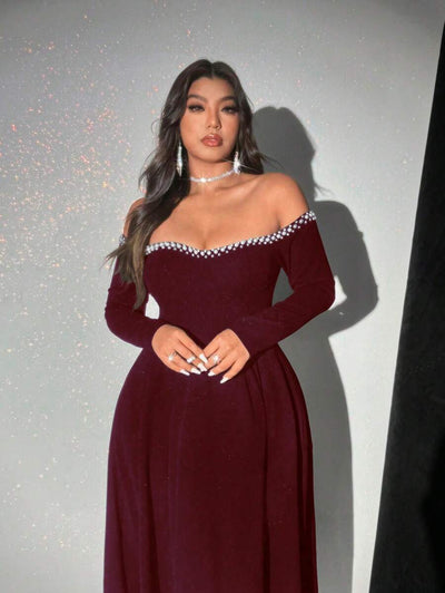 Belle - Robe Élégante Perles
