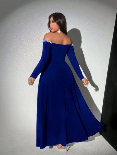 Belle - Robe Élégante Perles