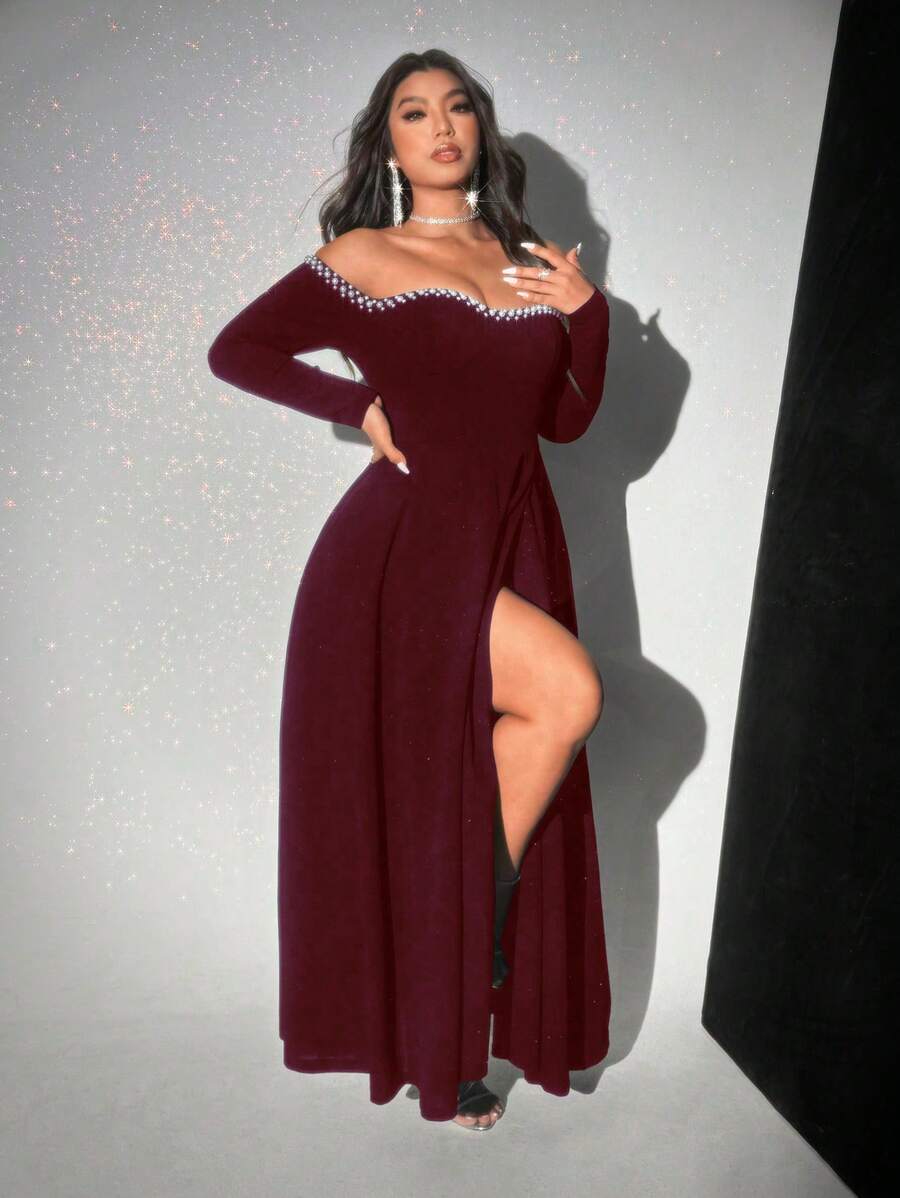 Belle - Robe Élégante Perles