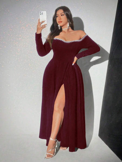 Belle - Robe Élégante Perles