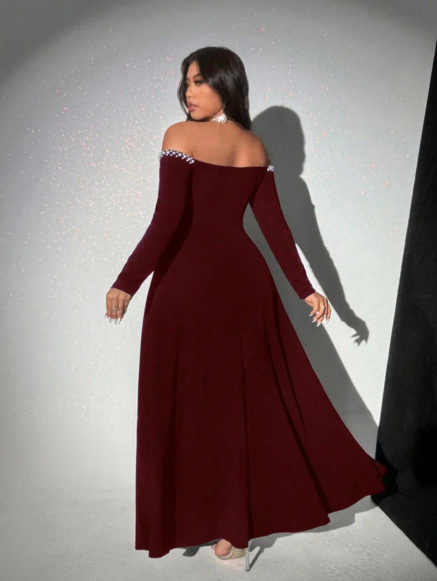 Belle - Robe Élégante Perles
