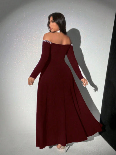 Belle - Robe Élégante Perles