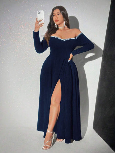 Belle - Robe Élégante Perles