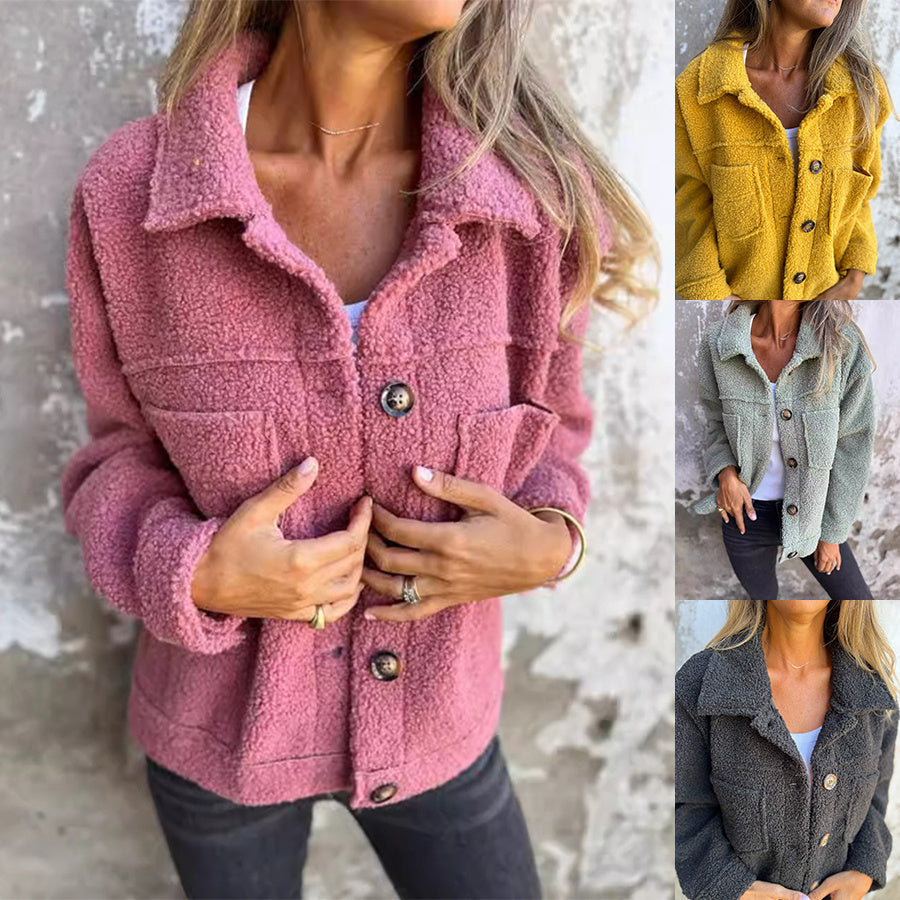 Anais - Manteau en laine d’agneau