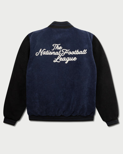 L&amp;L – NFL Core – '30 Collegejacke, Marineblau