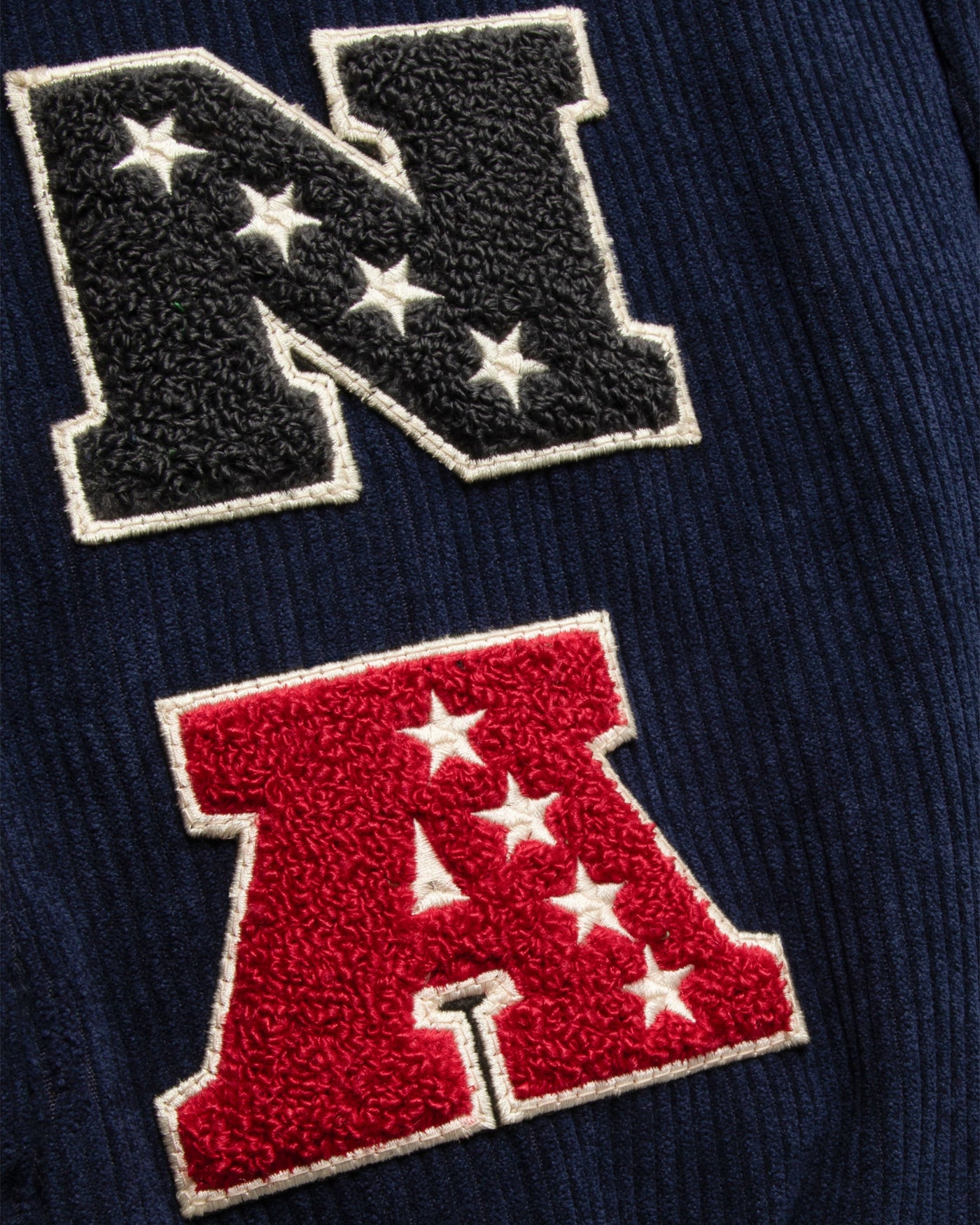 L&amp;L – NFL Core – '30 Collegejacke, Marineblau