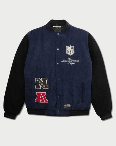 L&amp;L – NFL Core – '30 Collegejacke, Marineblau