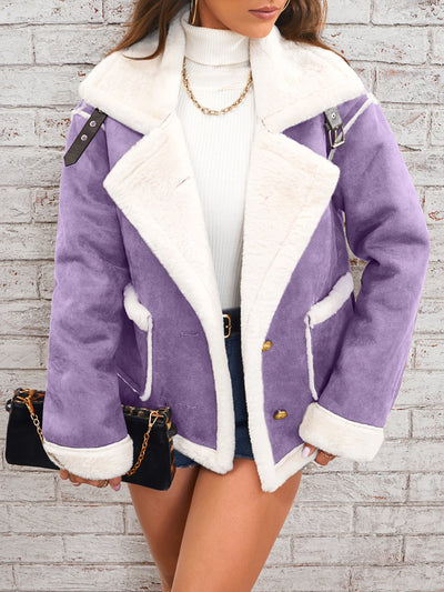 Mondeparis Veste en Peluche
