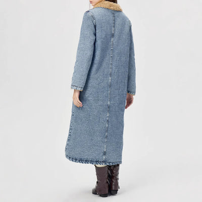 Camille – Manteau Long en Jean