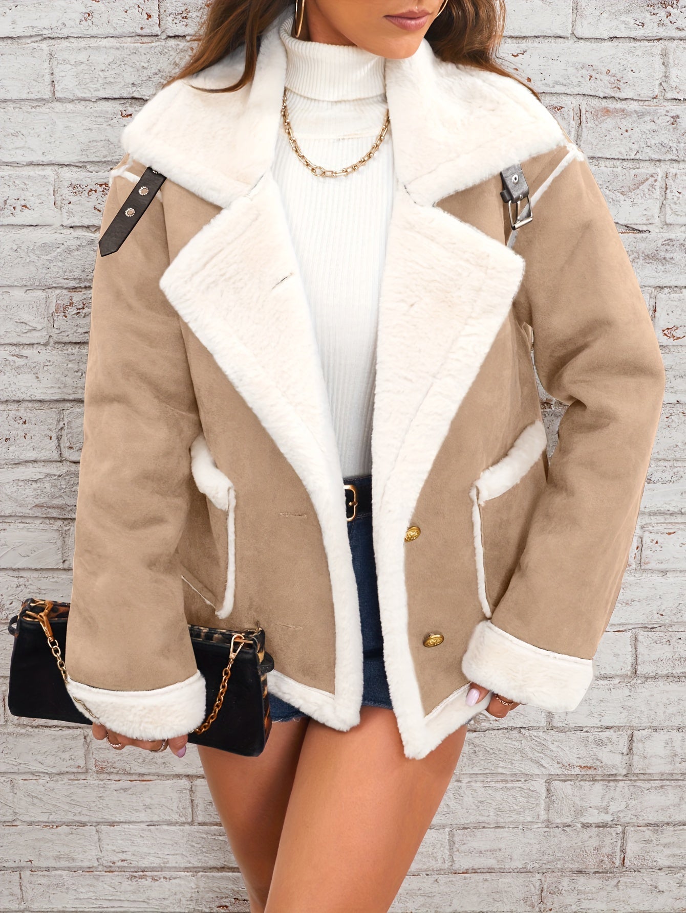 Mondeparis Veste en Peluche