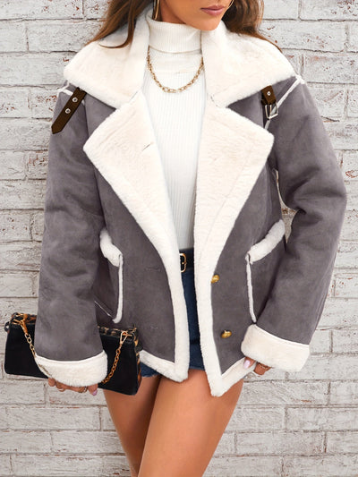 Mondeparis Veste en Peluche