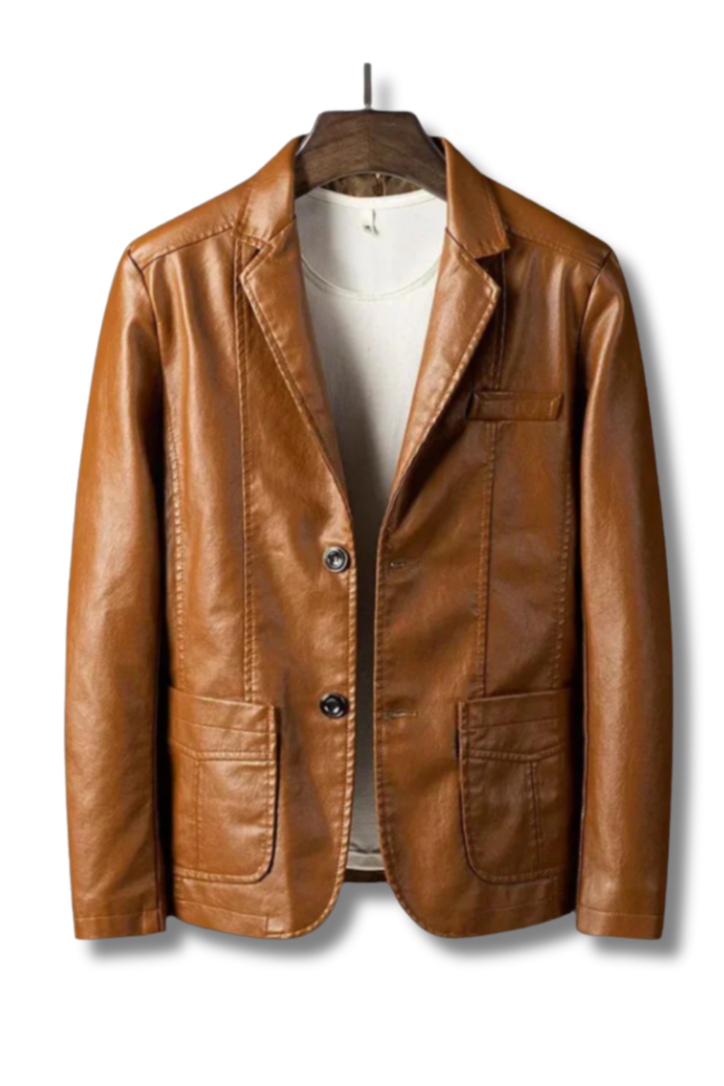 Jean-Luc™ – Veste en Cuir Raffinée