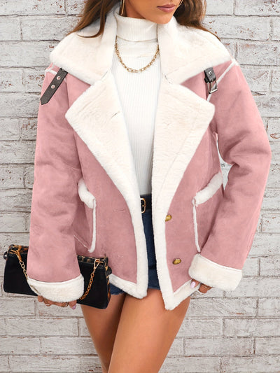 Mondeparis Veste en Peluche