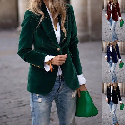 Claire - Blazer en velours