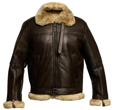 Maurice - Veste de style shearling