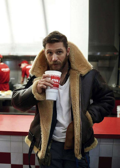 Maurice - Veste de style shearling